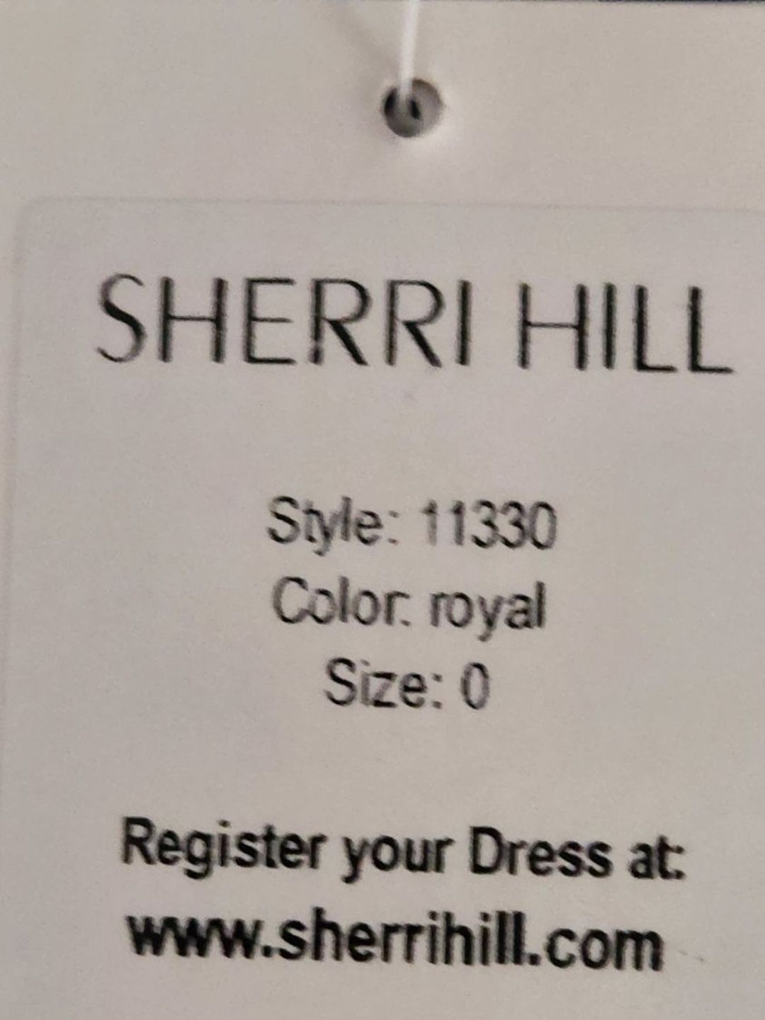 Sherri Hill Size 0 Blue Ball Gown on Queenly