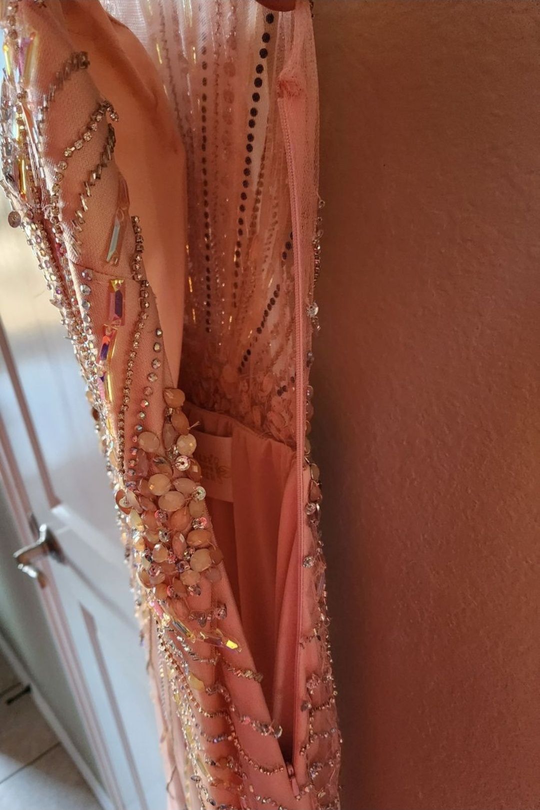 MoriLee Size 0 Pink Mermaid Dress on Queenly