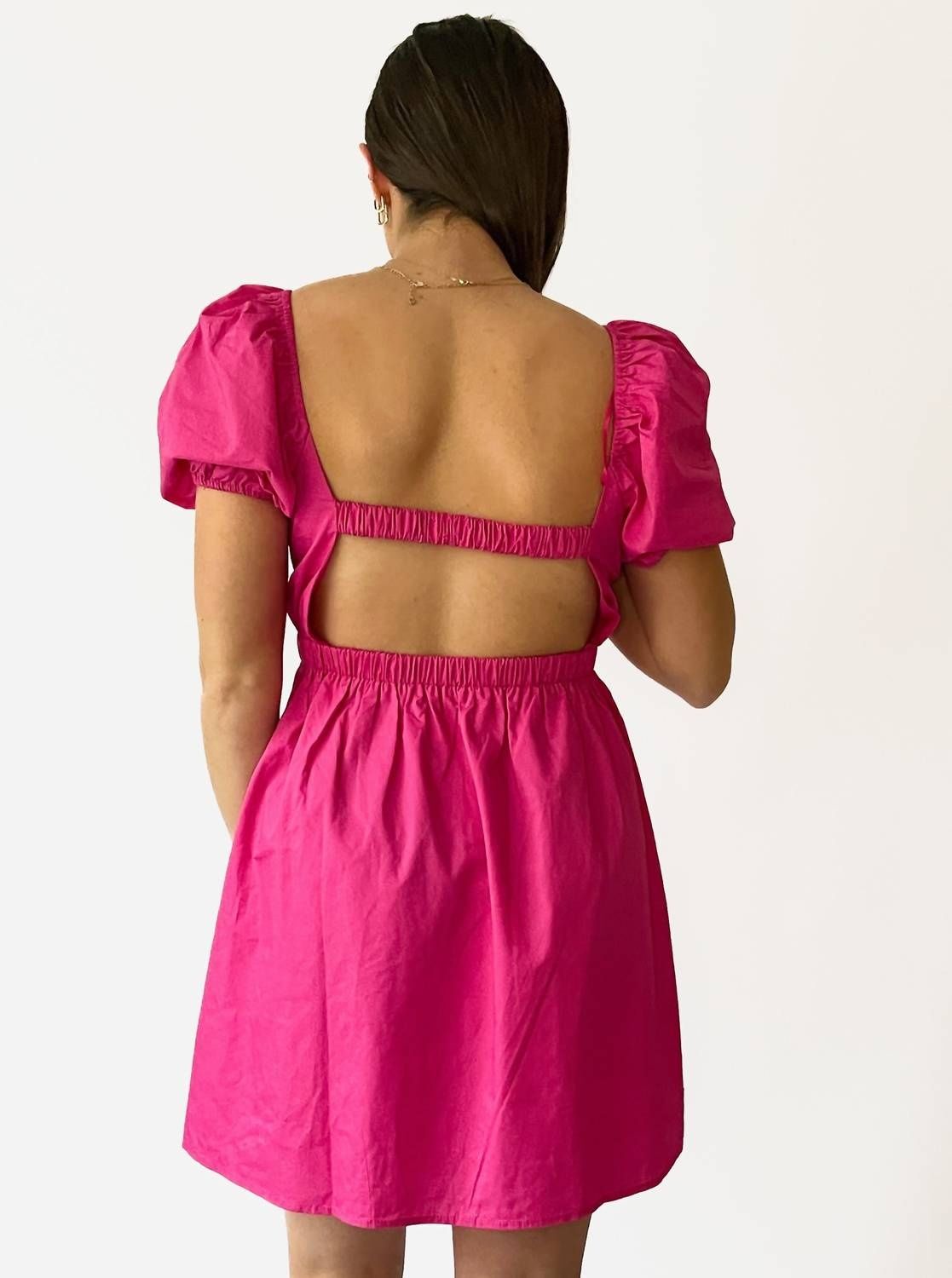 Style 1-1549257493-3011 LE LIS Size M Hot Pink Cocktail Dress on Queenly
