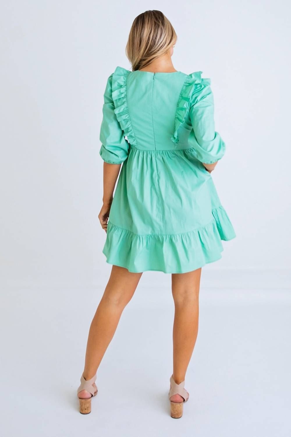 Style 1-2886456601-2791 Karlie Size L Green Cocktail Dress on Queenly