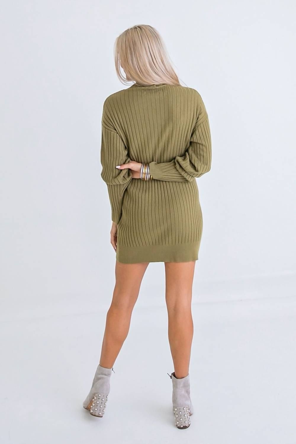 Style 1-2999974591-2791 Karlie Size L Long Sleeve Green Cocktail Dress on Queenly