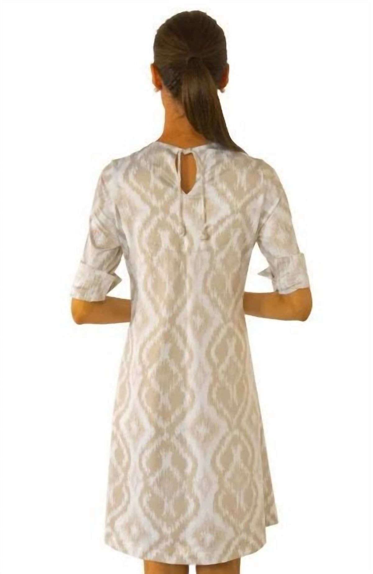 Style 1-3085112339-2696 GRETCHEN SCOTT Size L Nude Cocktail Dress on Queenly