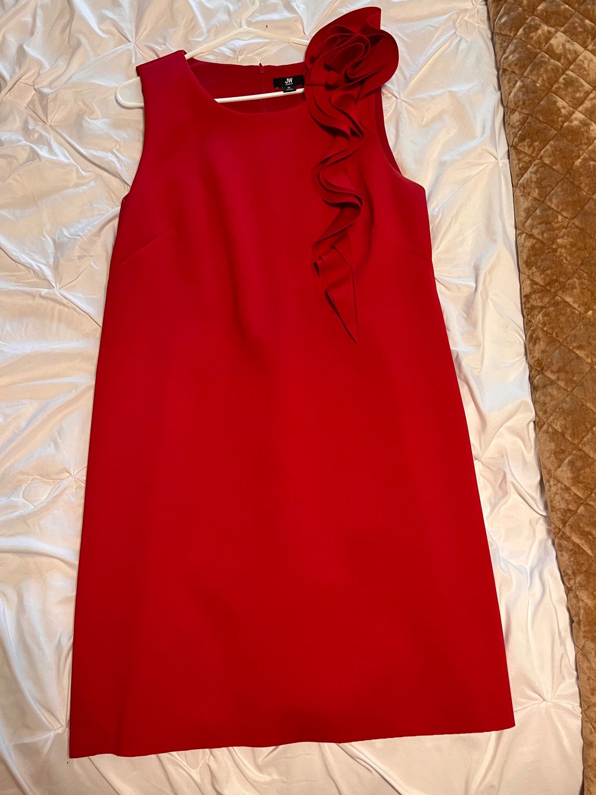 Size XL Pageant Interview One Shoulder Red Cocktail Dress on Queenly