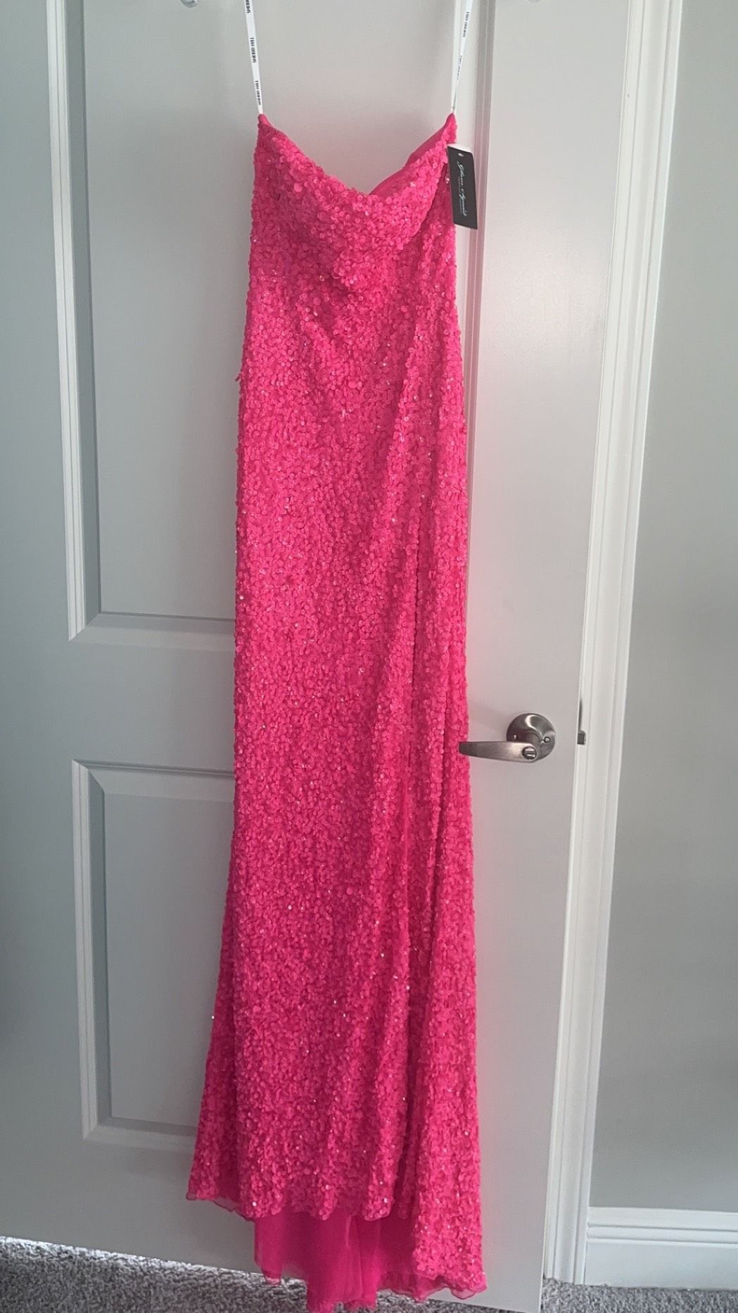 Sherri Hill Size 2 Prom Strapless Pink Floor Length Maxi on Queenly