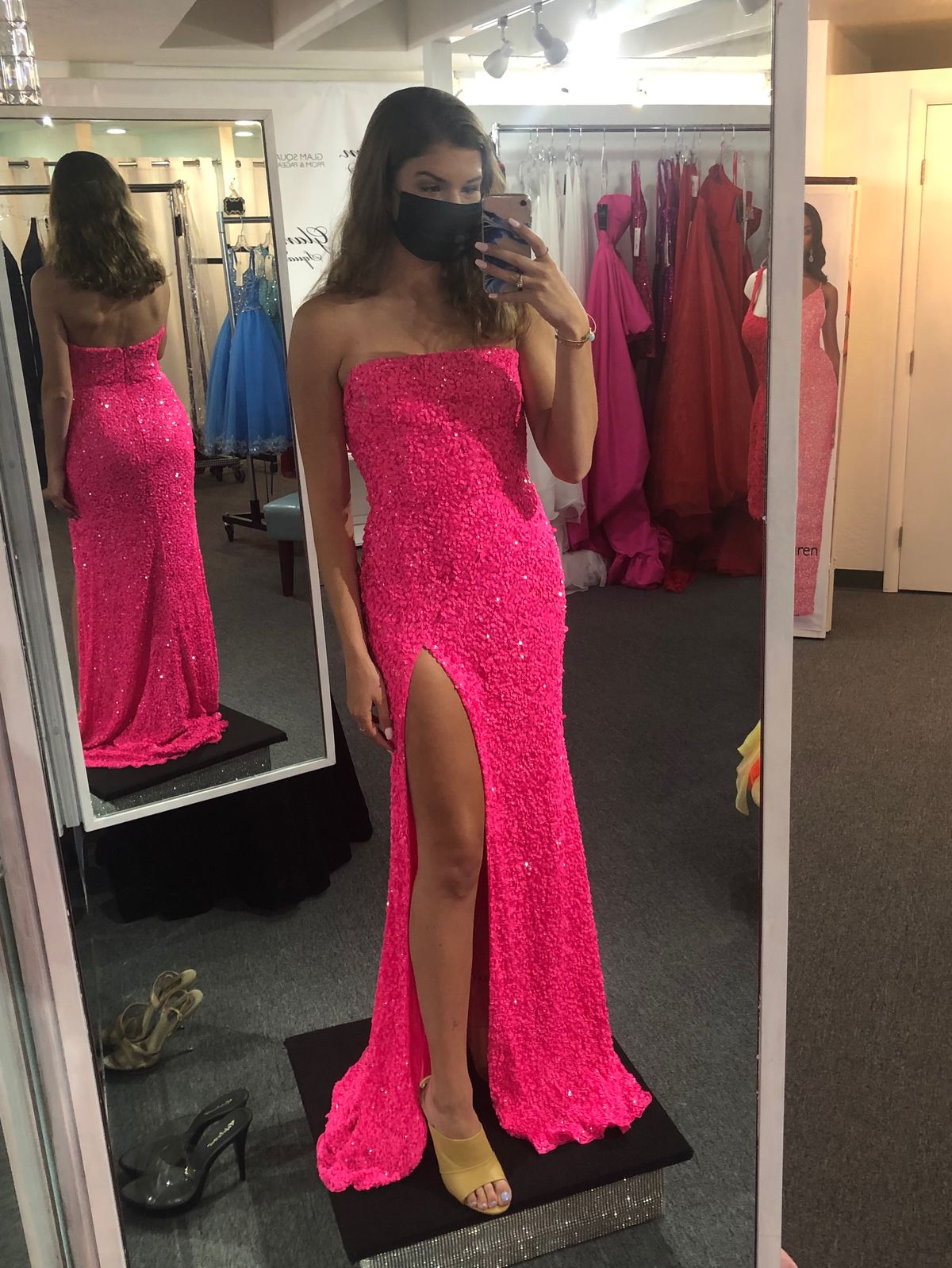 Sherri Hill Size 2 Prom Strapless Pink Floor Length Maxi on Queenly