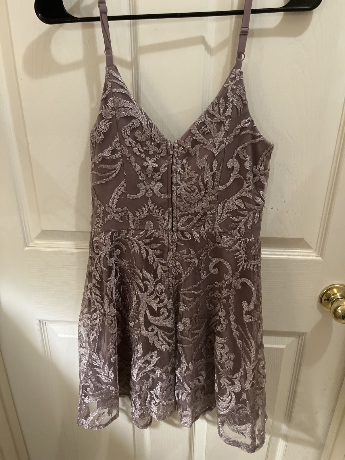 Speechless Size 6 Homecoming Lace Purple Cocktail Dress on Queenly