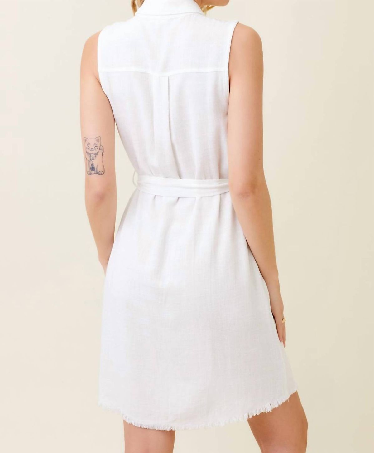 Style 1-1793650347-2791 mystree Size L High Neck White Cocktail Dress on Queenly