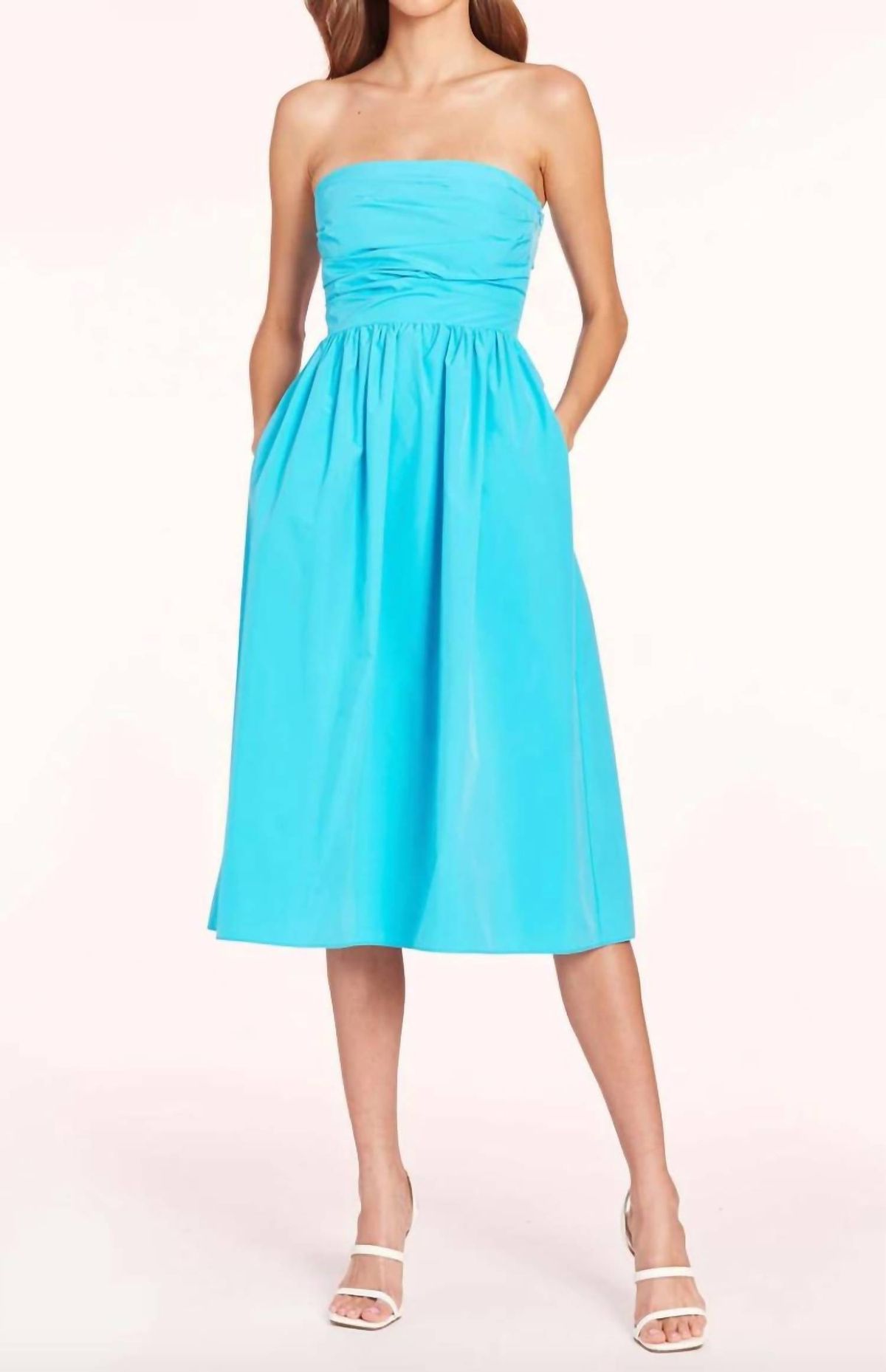 Amanda uprichard hotsell strapless dress