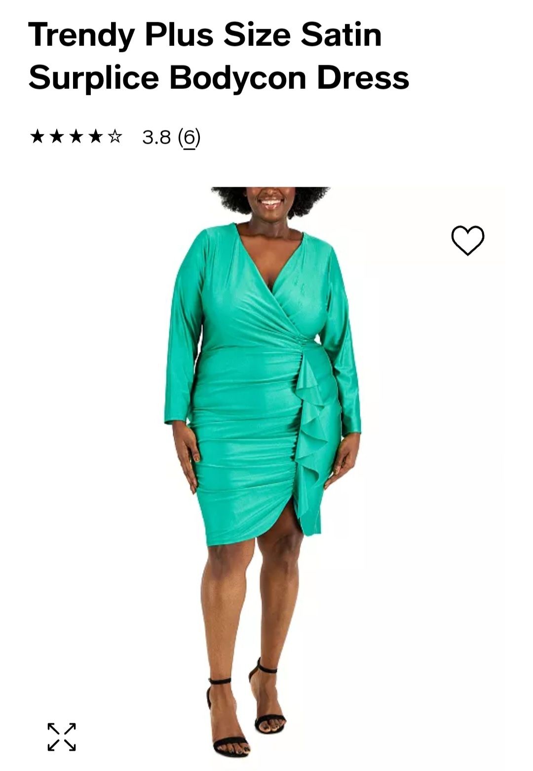 B. Darlin Plus Size 16 Wedding Guest Green Cocktail Dress on Queenly