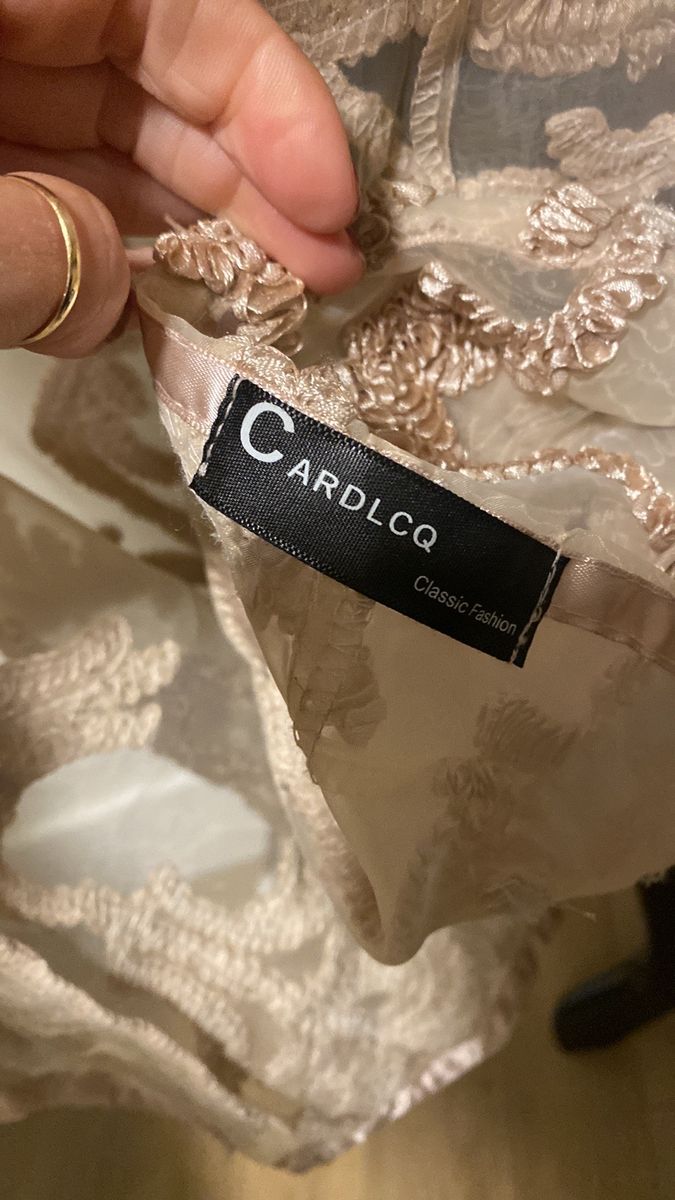 Cardlcq Size 2 Prom Nude Cocktail Dress on Queenly