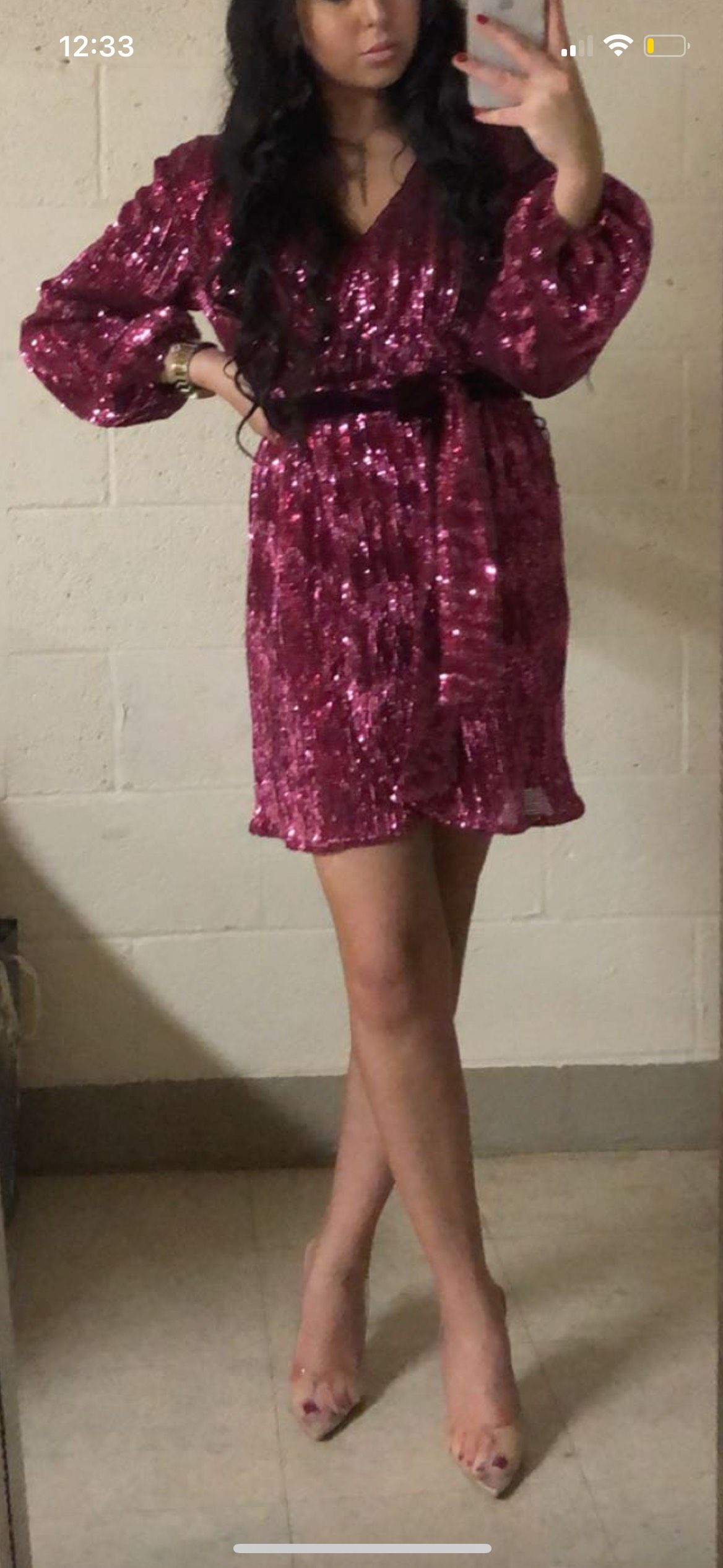 Size 4 Nightclub Pink Cocktail Dress on Queenly
