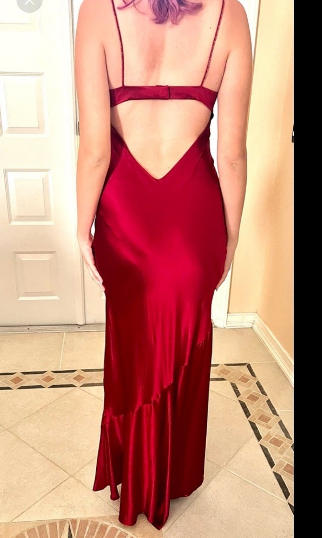 BCBG Size 4 Prom Red Floor Length Maxi on Queenly