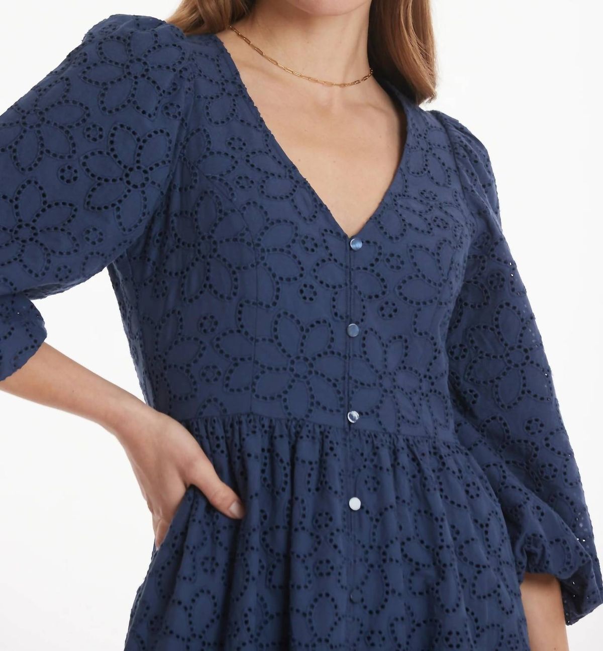 Style 1-2032449040-3855 Tyler Boe Size XS Navy Blue Cocktail Dress on Queenly