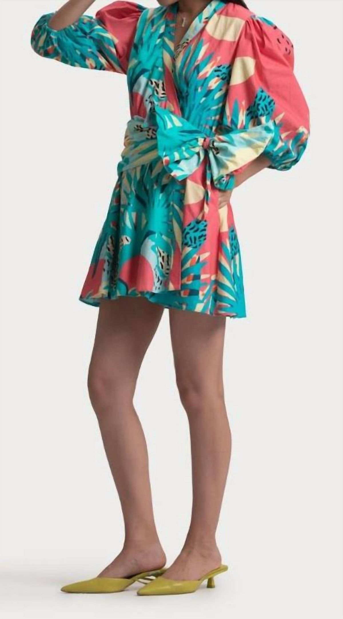 Style 1-267663630-2696 Garrie B Size L Multicolor Cocktail Dress on Queenly