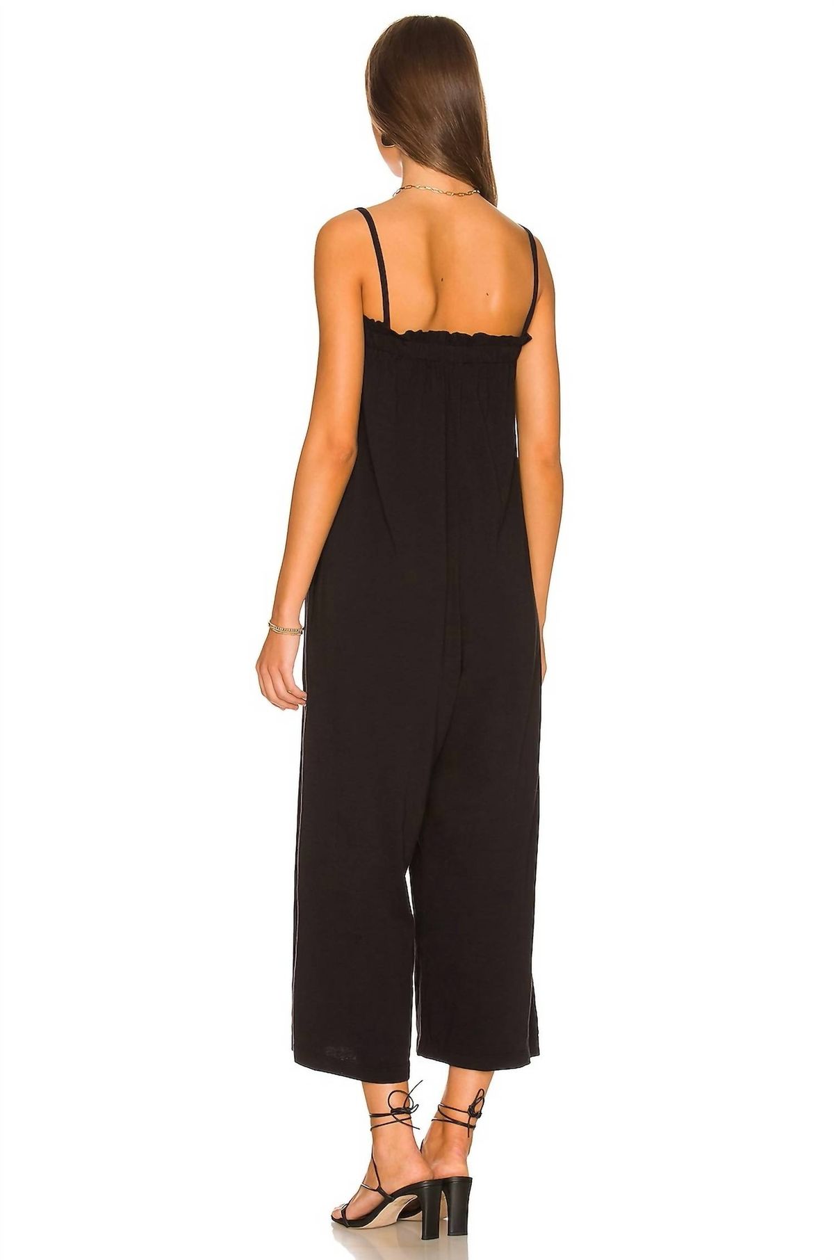 Style 1-4234419446-649 Sundry Size 2 Black Formal Jumpsuit on Queenly