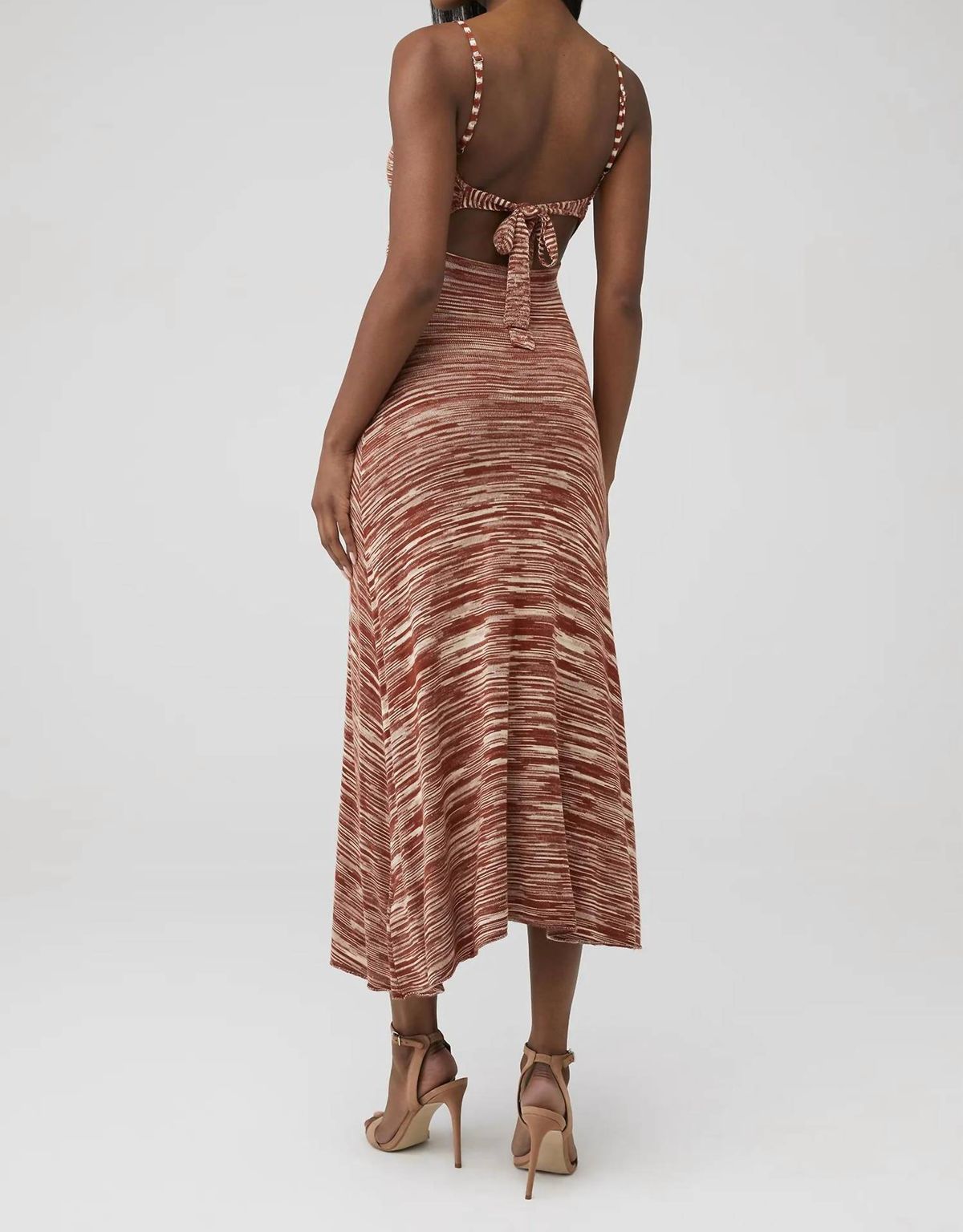 Style 1-668509401-2901 for Love & Lemons Size M Brown Cocktail Dress on Queenly