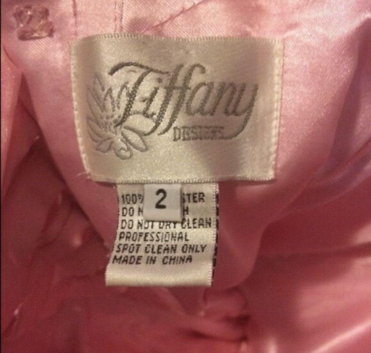Tiffany Designs Size 2 Pink Mermaid Dress on Queenly