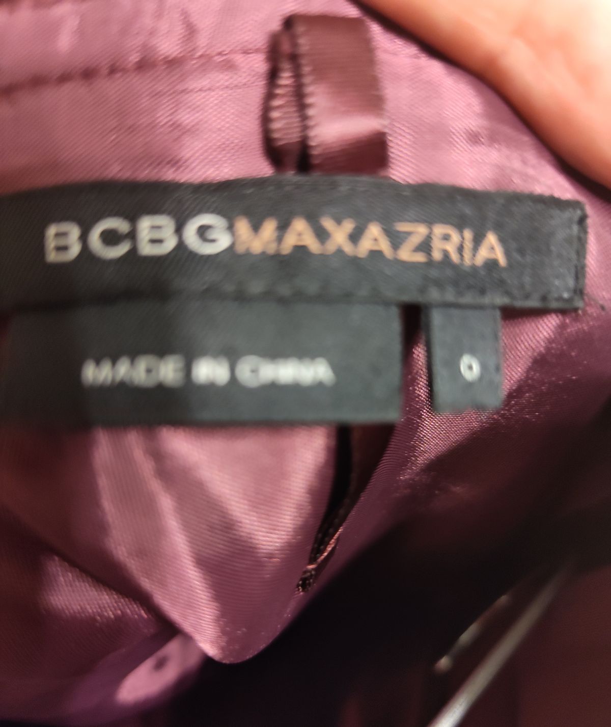 BCBG Size 0 Purple Floor Length Maxi on Queenly