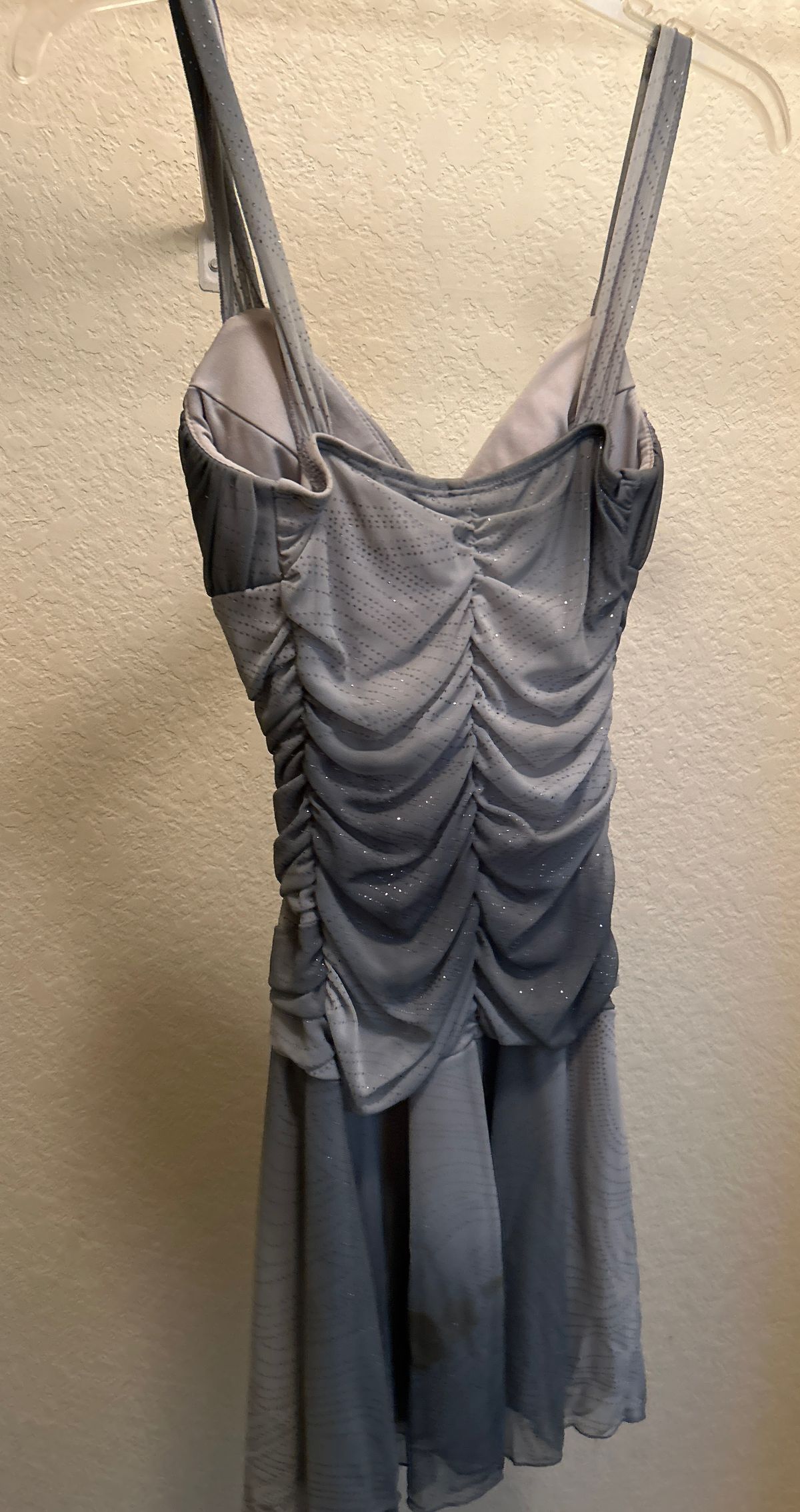 Size M Prom Gray A-line Dress on Queenly
