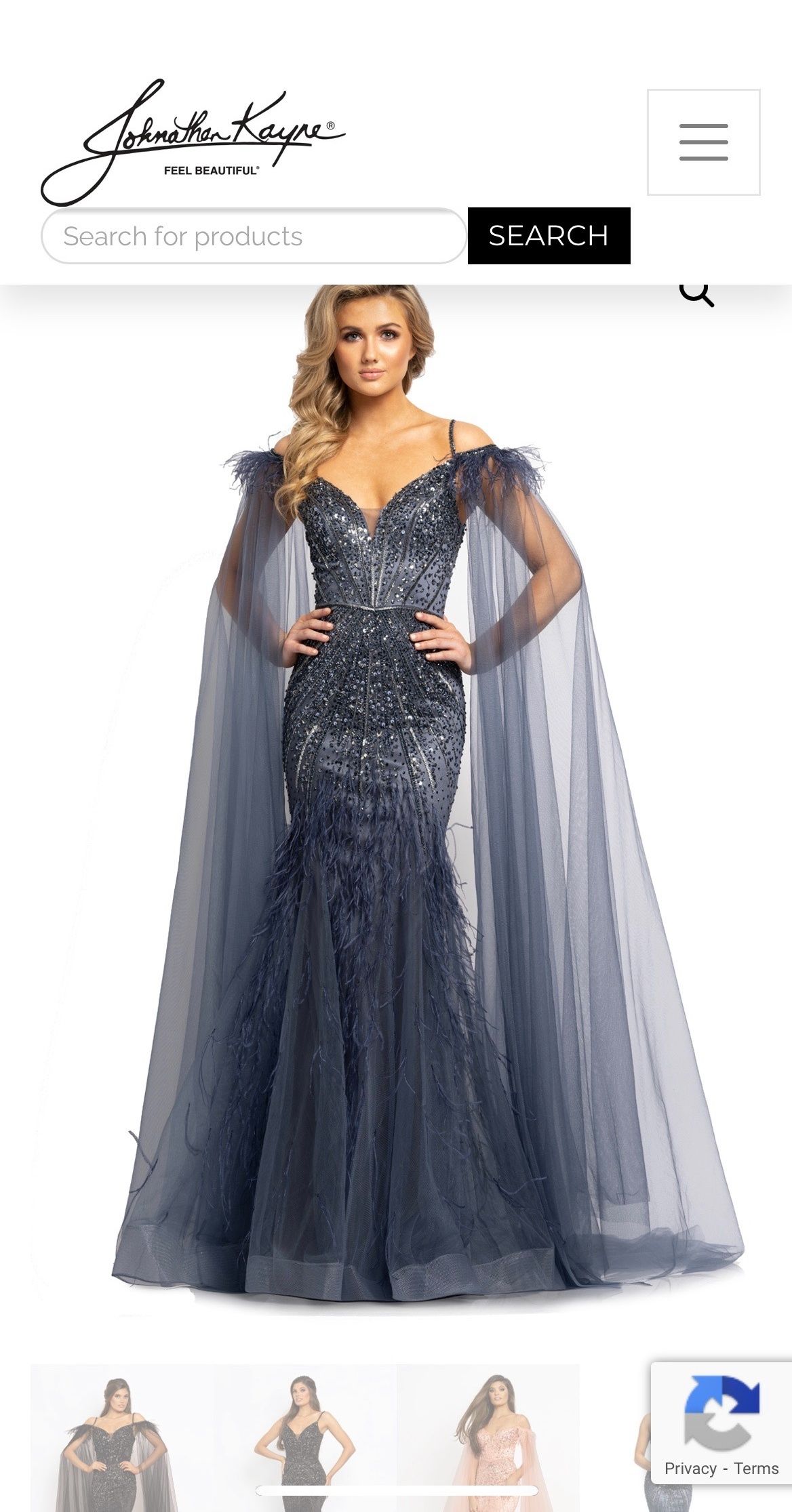Johnathan Kayne Plus Size 16 Prom Long Sleeve Lace Royal Blue Mermaid Dress on Queenly