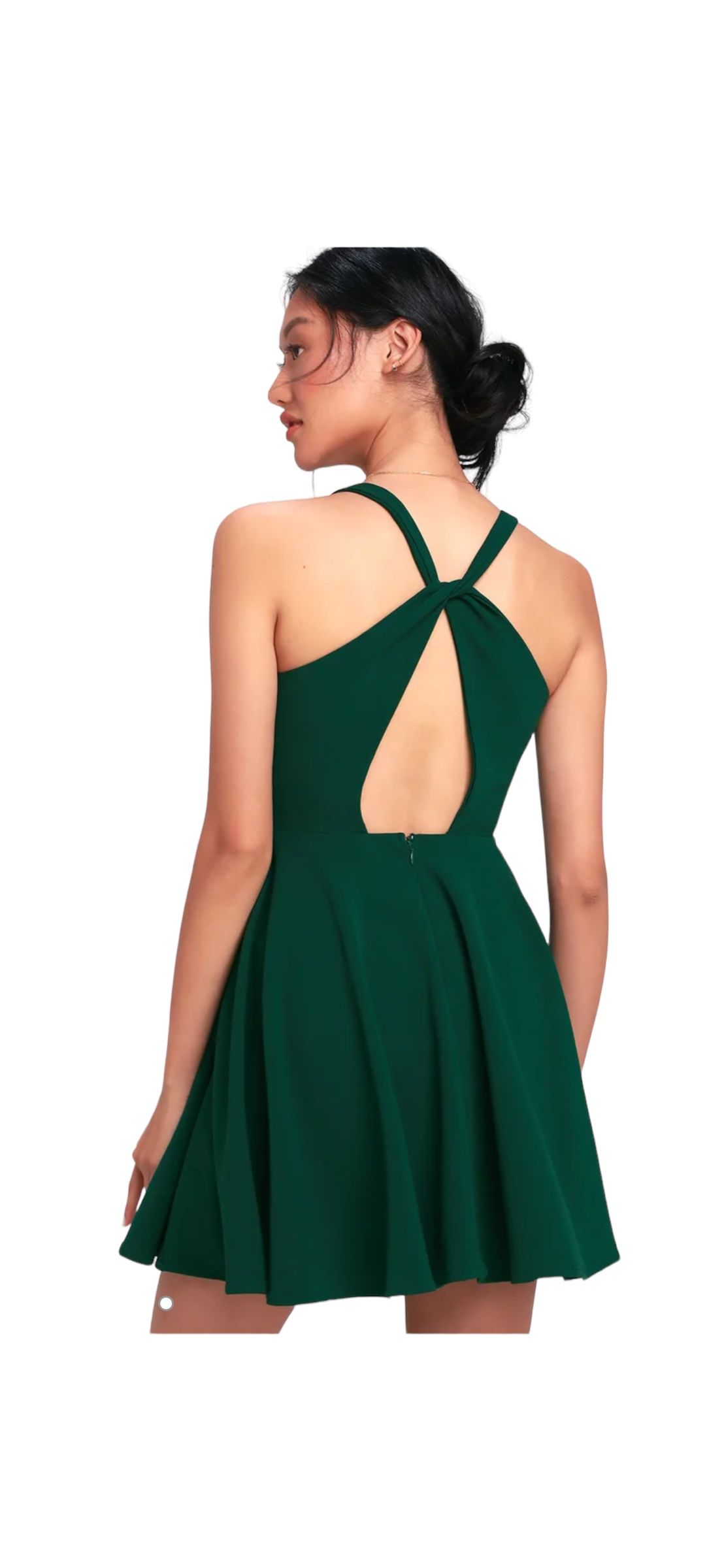 lulu Size 4 Green Cocktail Dress on Queenly
