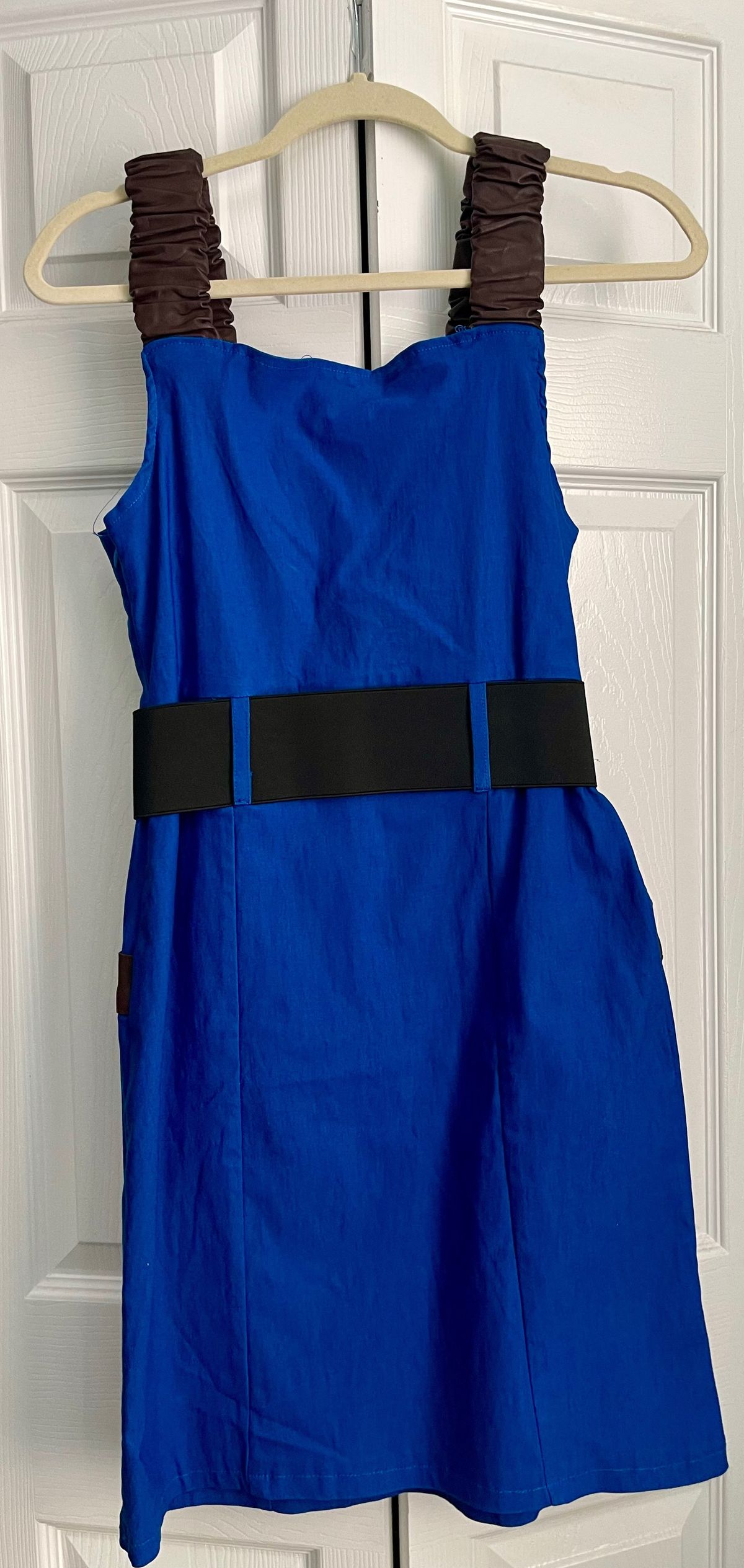 Size S Blue A-line Dress on Queenly