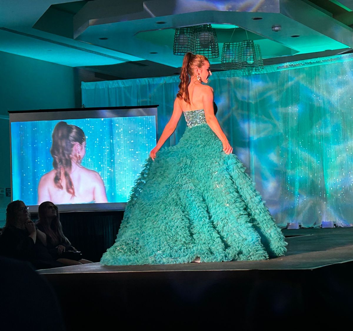 Sherri Hill Size 4 Pageant Strapless Green Ball Gown on Queenly
