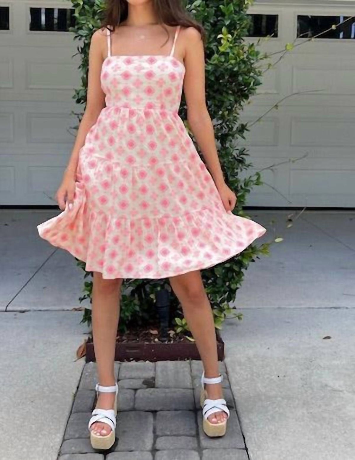 Style 1-2762943849-3010 LOVESTITCH Size M Pink Cocktail Dress on Queenly