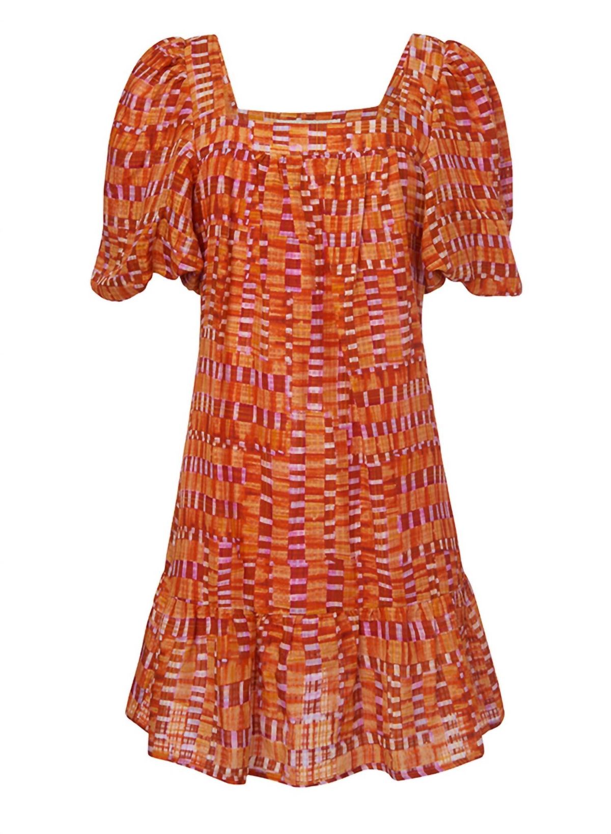 Style 1-787934772-3236 Marie Oliver Size S Orange Cocktail Dress on Queenly