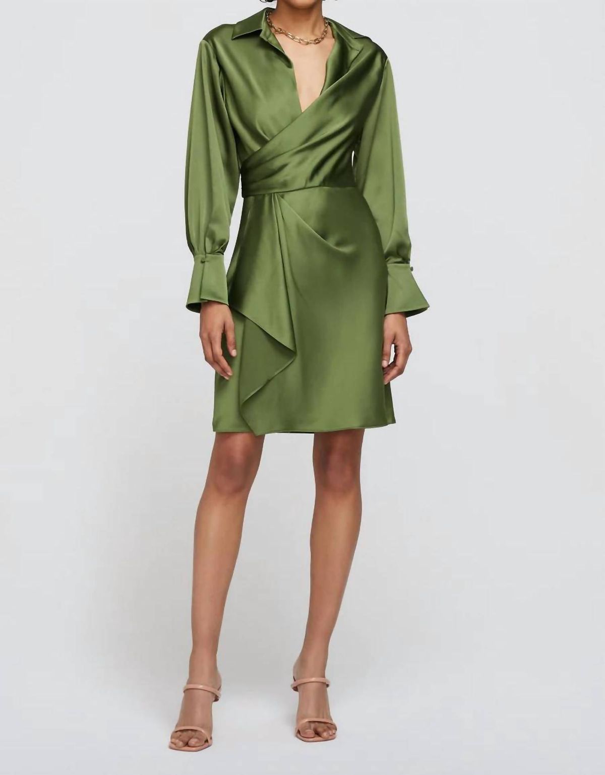 Style 1 1417360891 649 JONATHAN SIMKHAI Size 2 Green Cocktail