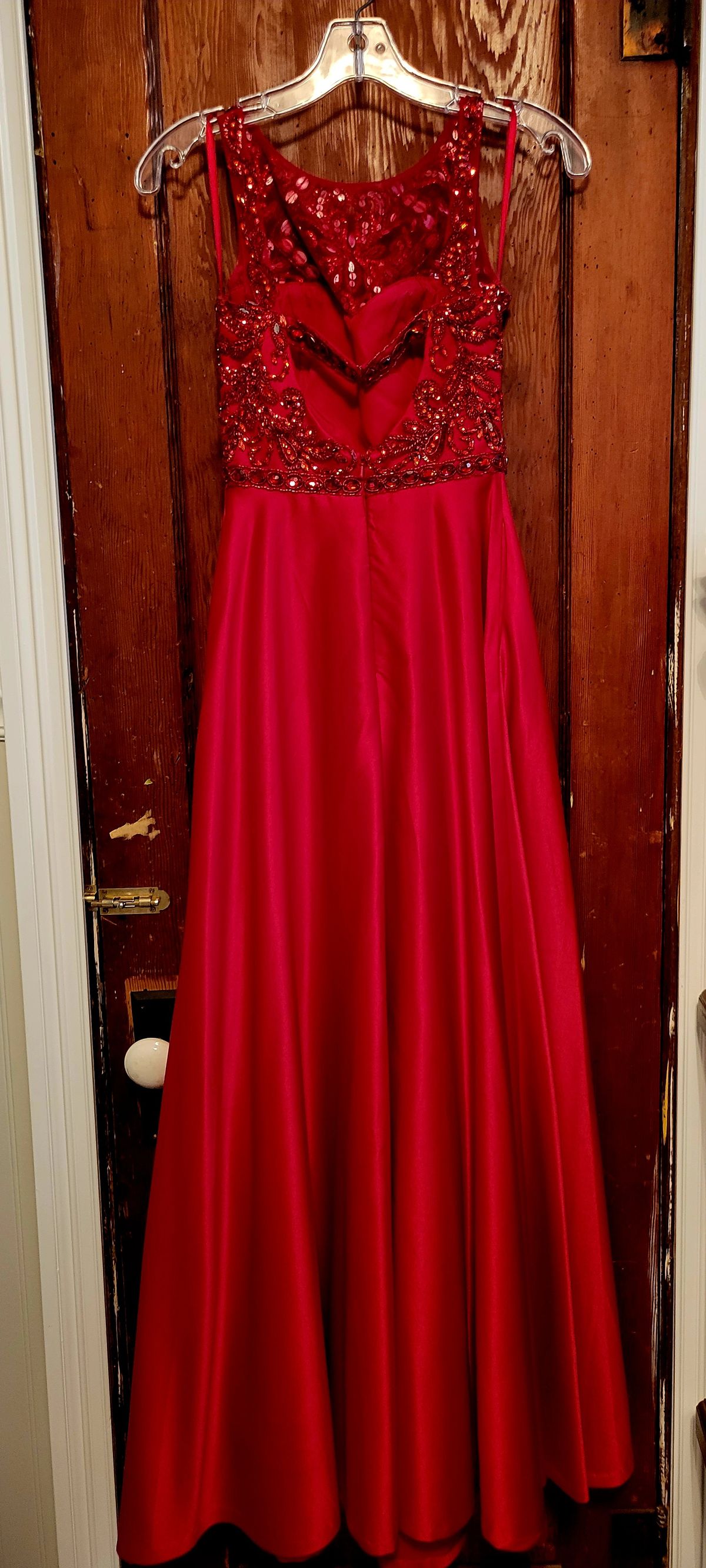 Splash Size 0 Prom Red Floor Length Maxi on Queenly