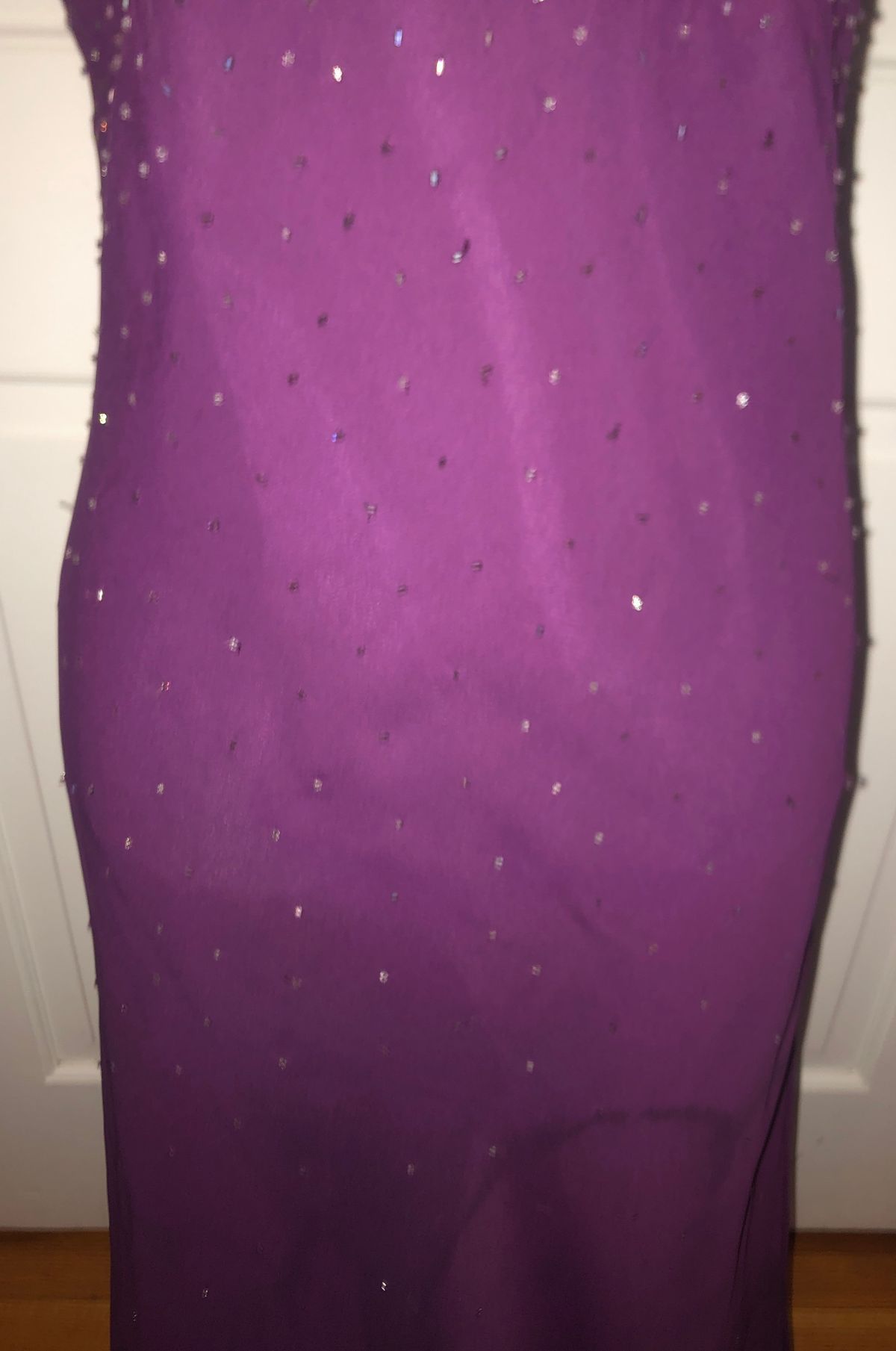 Chelsea Nite Size 12 Purple A-line Dress on Queenly