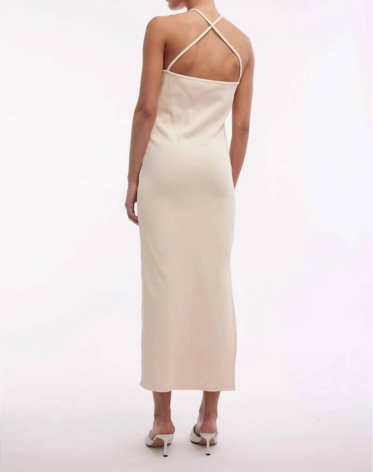 Style 1-1324399205-2696 oval square Size L White Cocktail Dress on Queenly