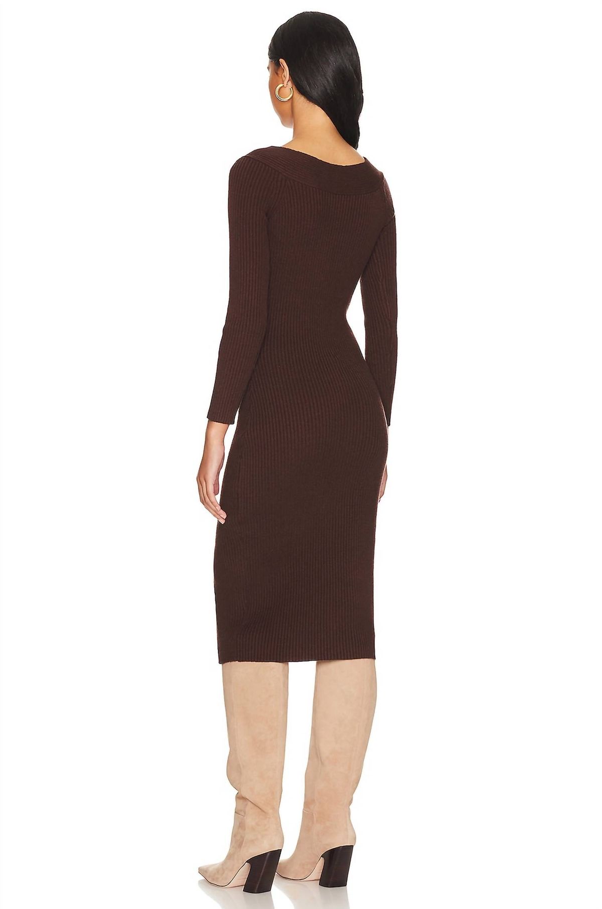 Style 1-2272653731-3471 ASTR Size S Brown Cocktail Dress on Queenly