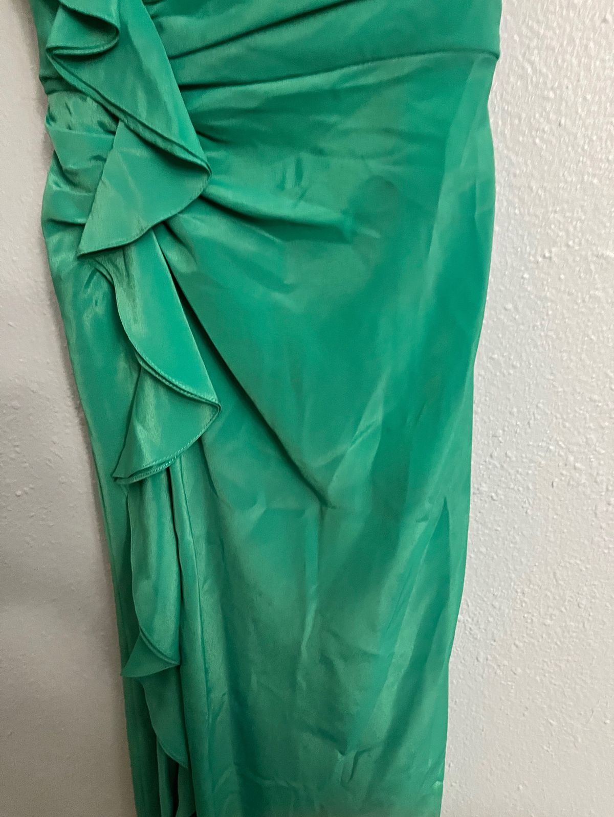 Aqua dresses Size 0 Prom Strapless Turquoise Green A-line Dress on Queenly