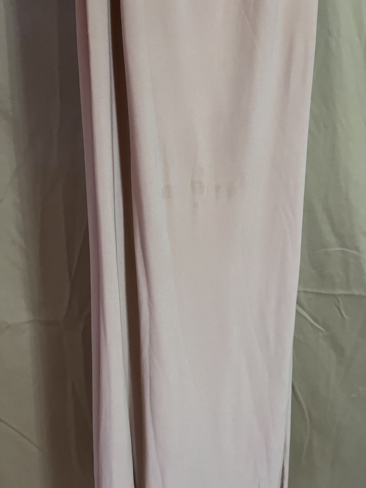 Size 2 Sequined Nude Floor Length Maxi on Queenly