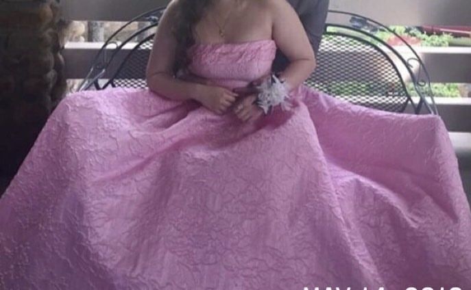 Rachel Allan Size 8 Prom Strapless Pink Ball Gown on Queenly