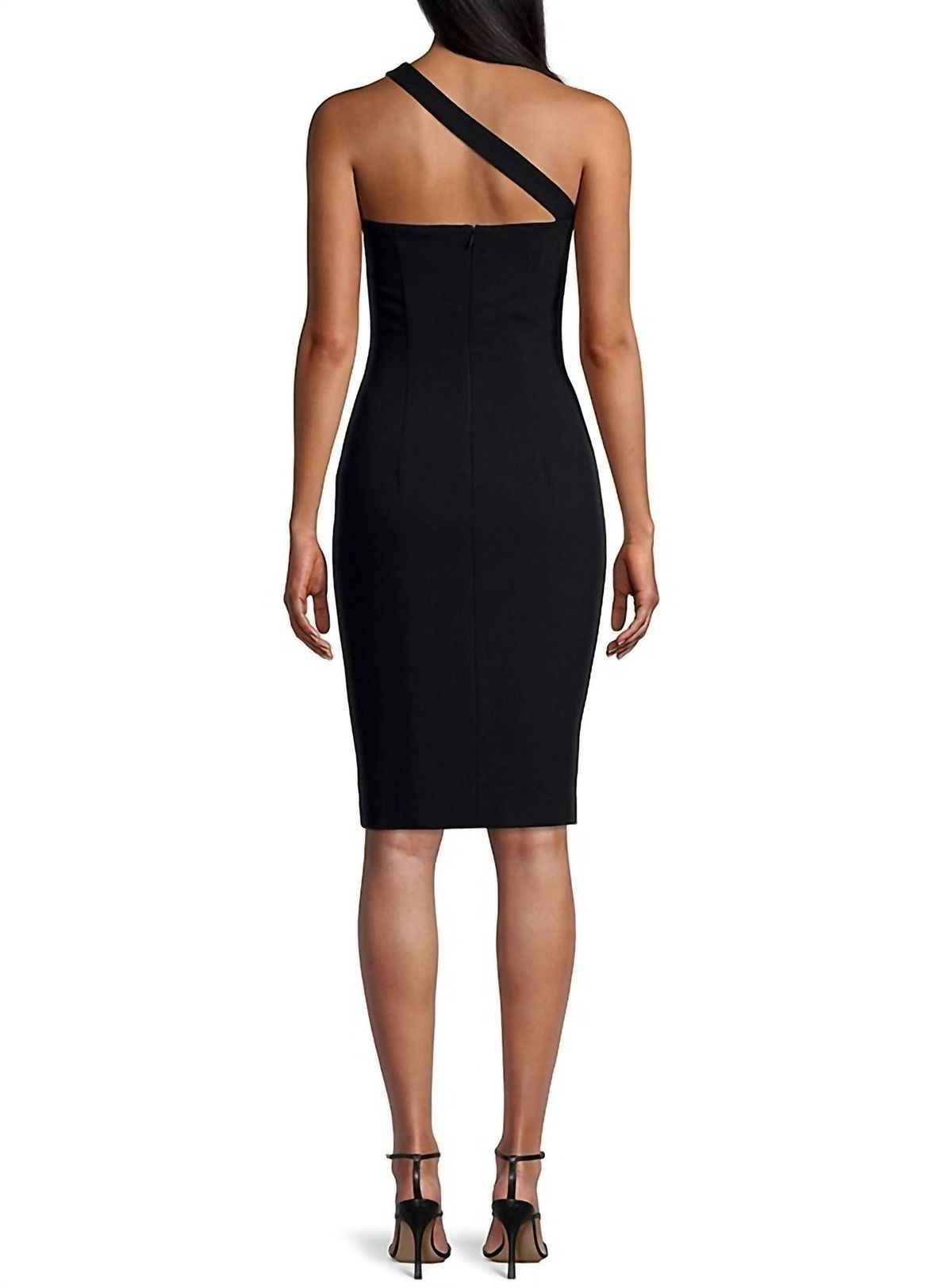 Style 1-1227226455-649 Black Halo Size 2 Black Cocktail Dress on Queenly