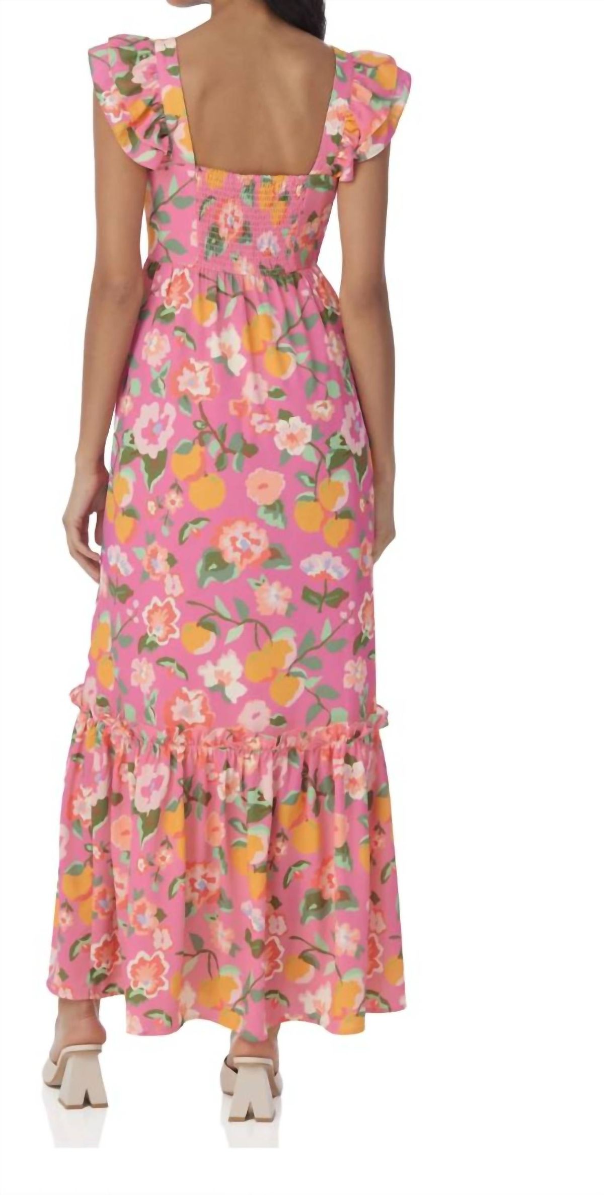 Style 1-2337643123-2901 Crosby by Mollie Burch Size M Pink Floor Length Maxi on Queenly