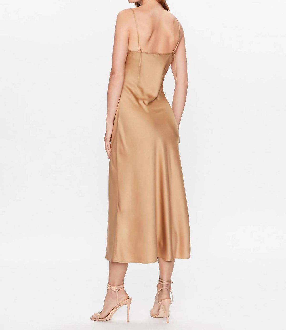 Style 1-3299692628-1498 MARELLA Size 4 Nude Cocktail Dress on Queenly