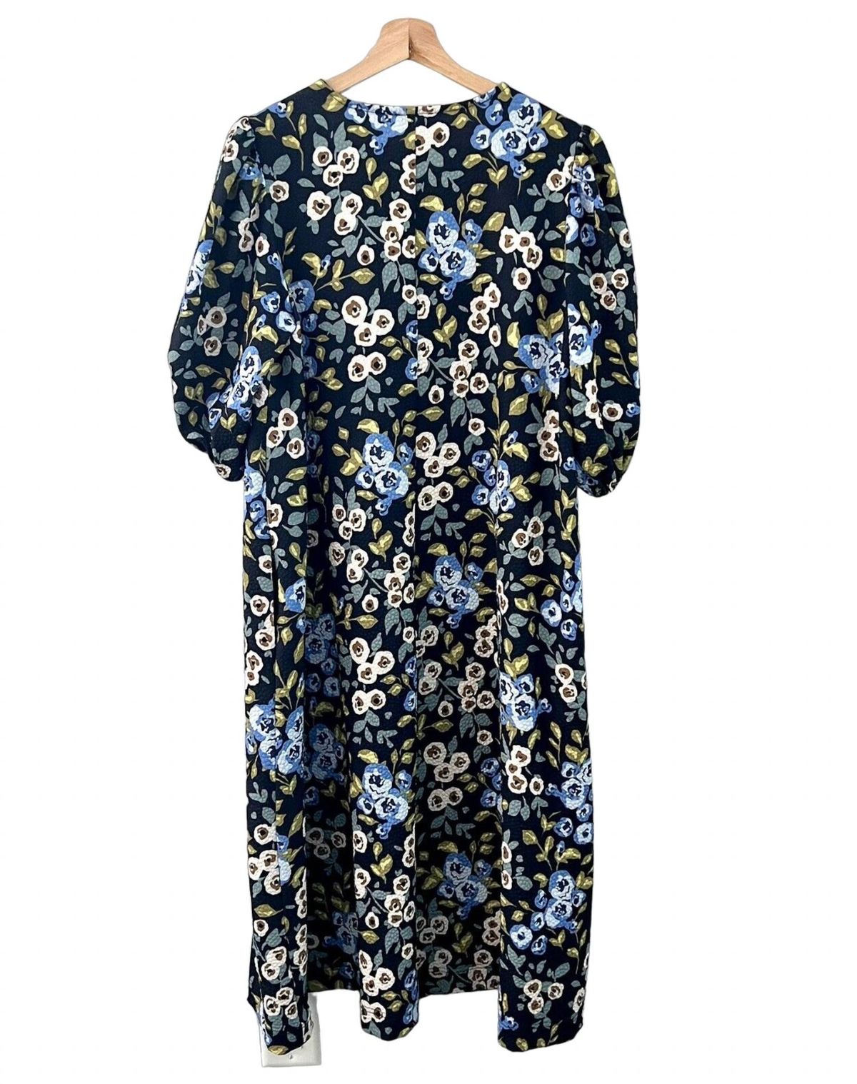 Style 1-3884426958-3236 Tyler Boe Size S Floral Blue Cocktail Dress on Queenly