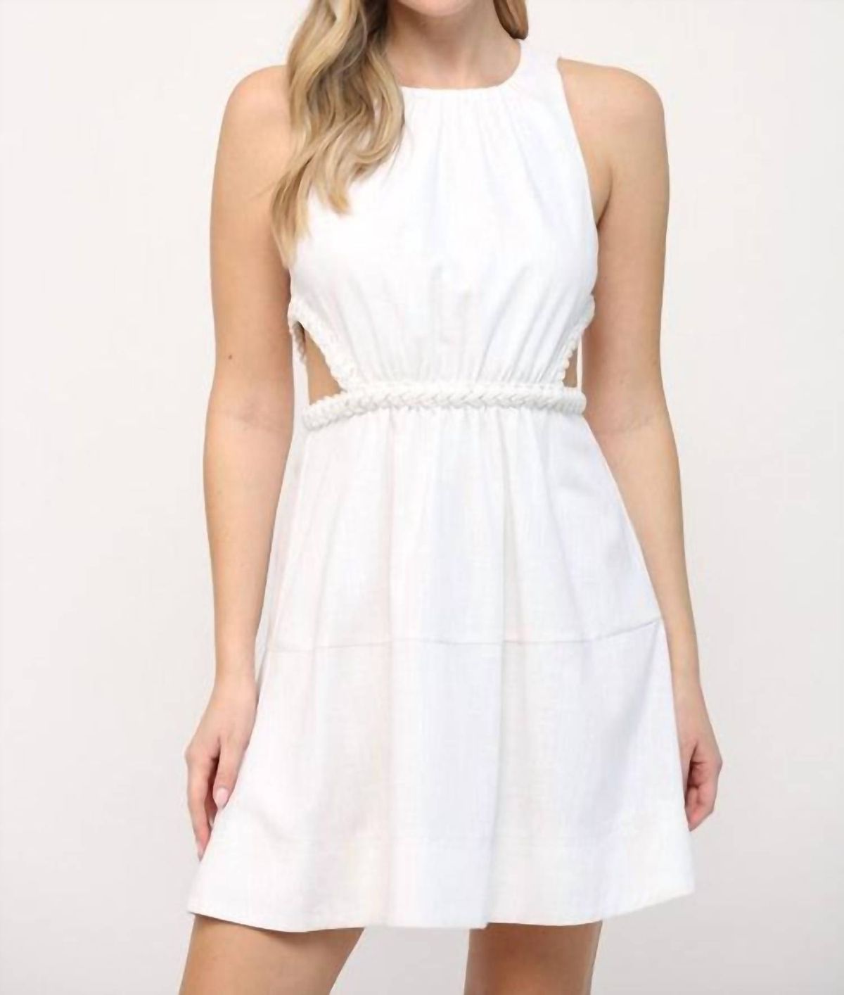 Style 1-3900284575-3011 Fate Size M White Cocktail Dress on Queenly