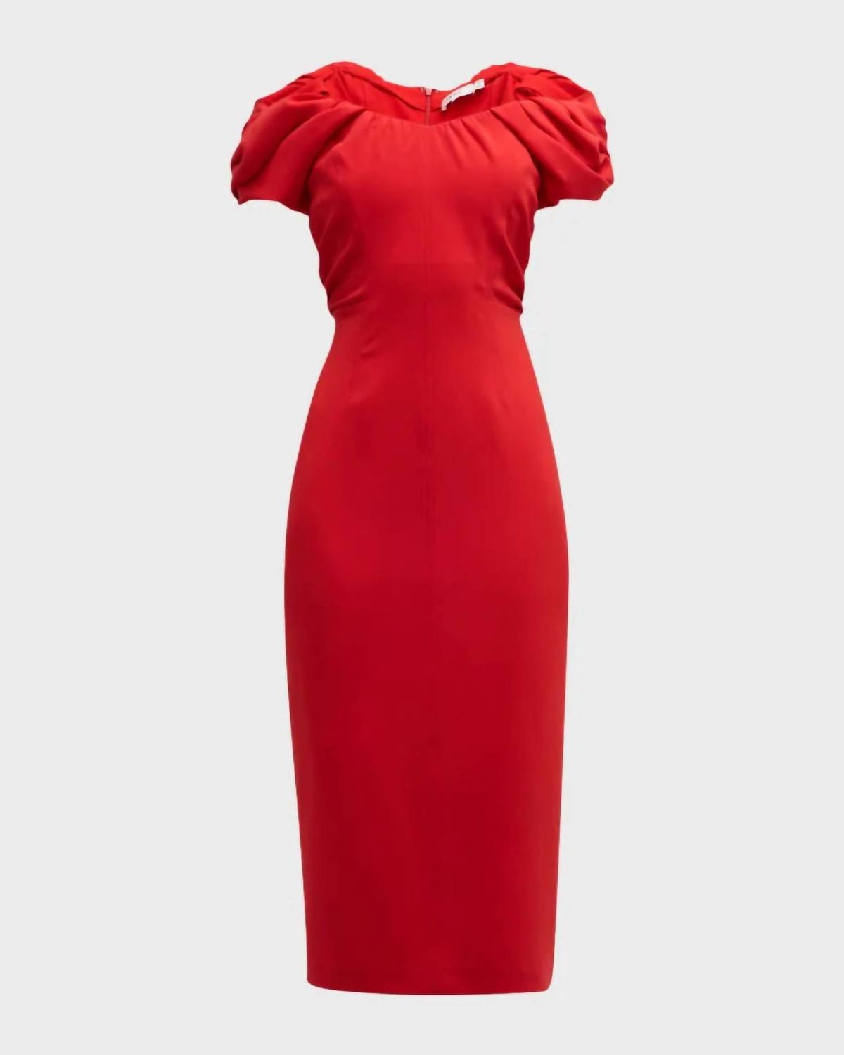 Style 1-4080097845-5 A.L.C. Size 0 Off The Shoulder Red Cocktail Dress on Queenly