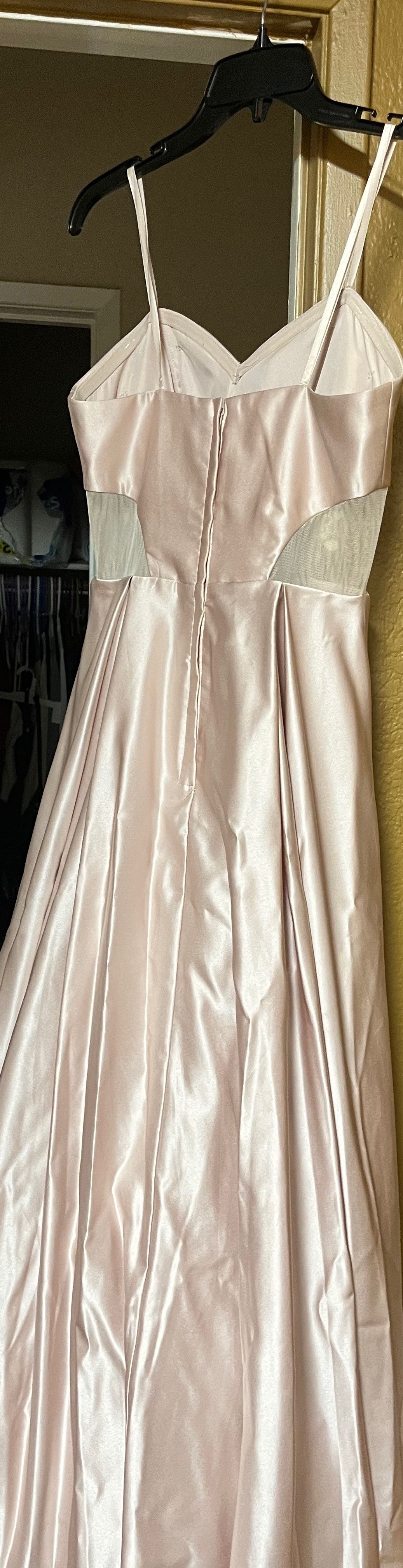 Blondie Nites Size 6 Prom Nude Ball Gown on Queenly