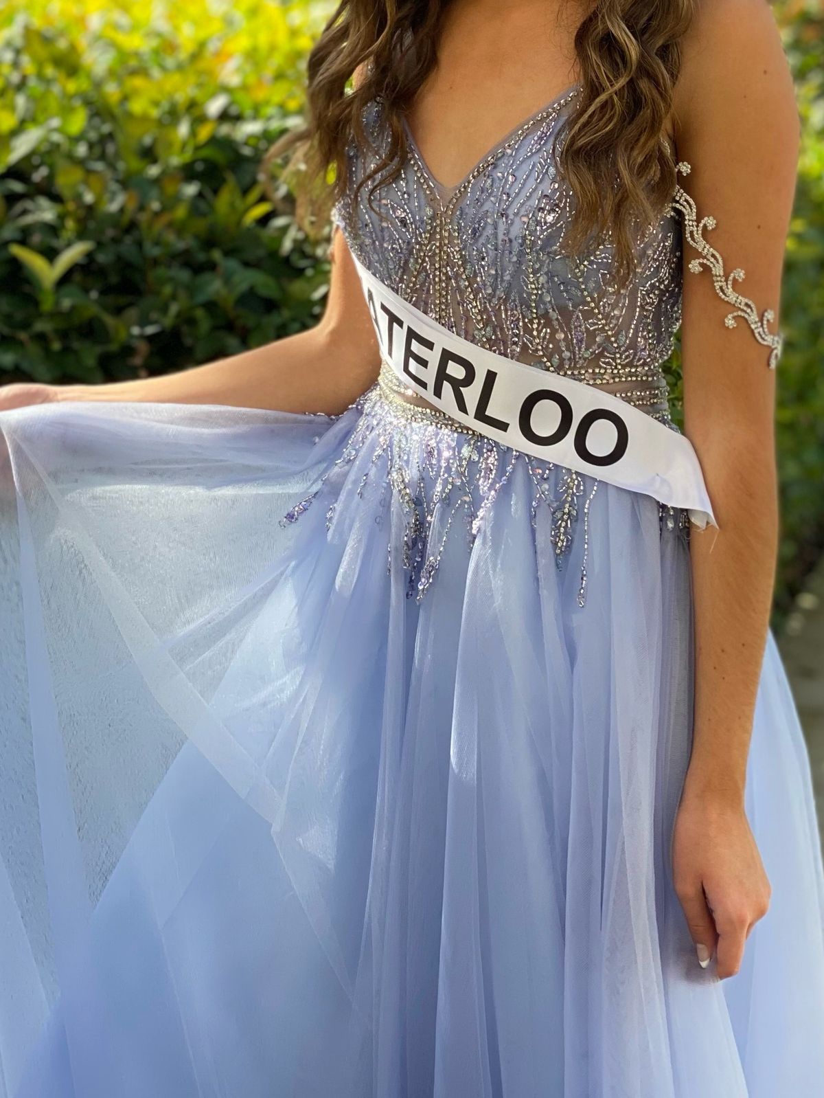 Coya Collection Size 0 Prom Blue Ball Gown on Queenly