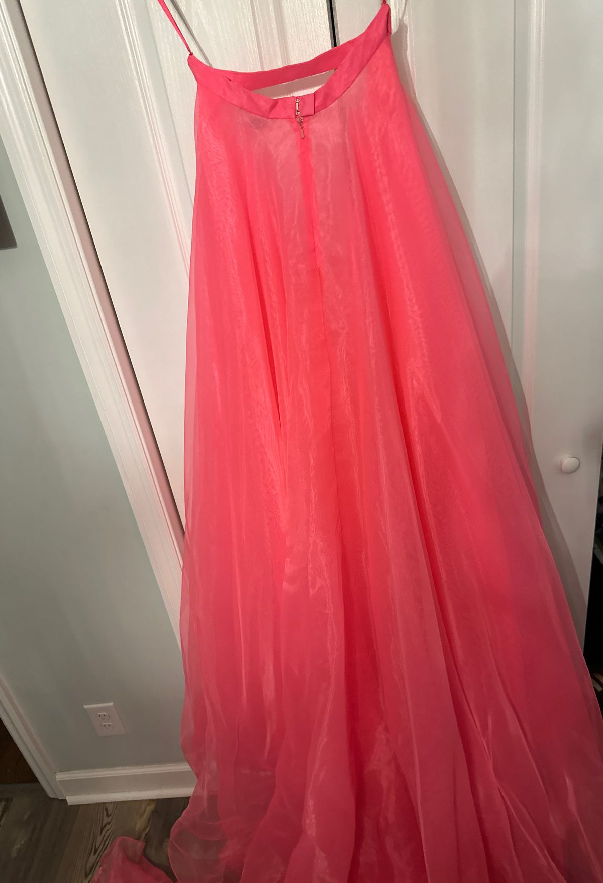 Ashley Lauren Size 2 Pageant Pink Dress With Train on Queenly