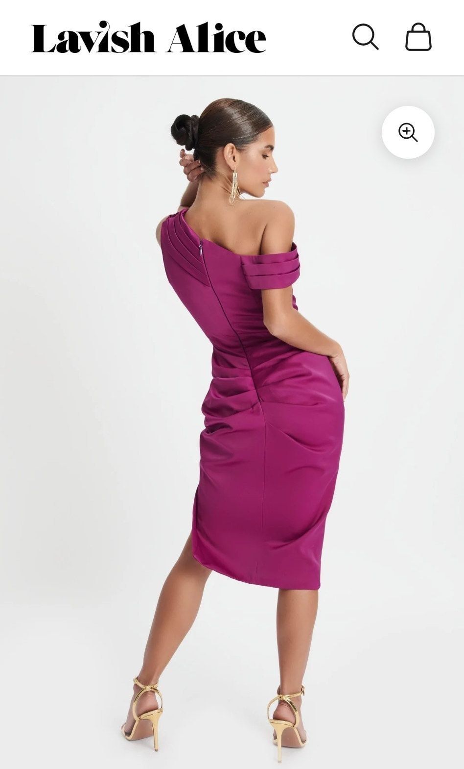 Lavish Alice Size 4 Purple Cocktail Dress on Queenly