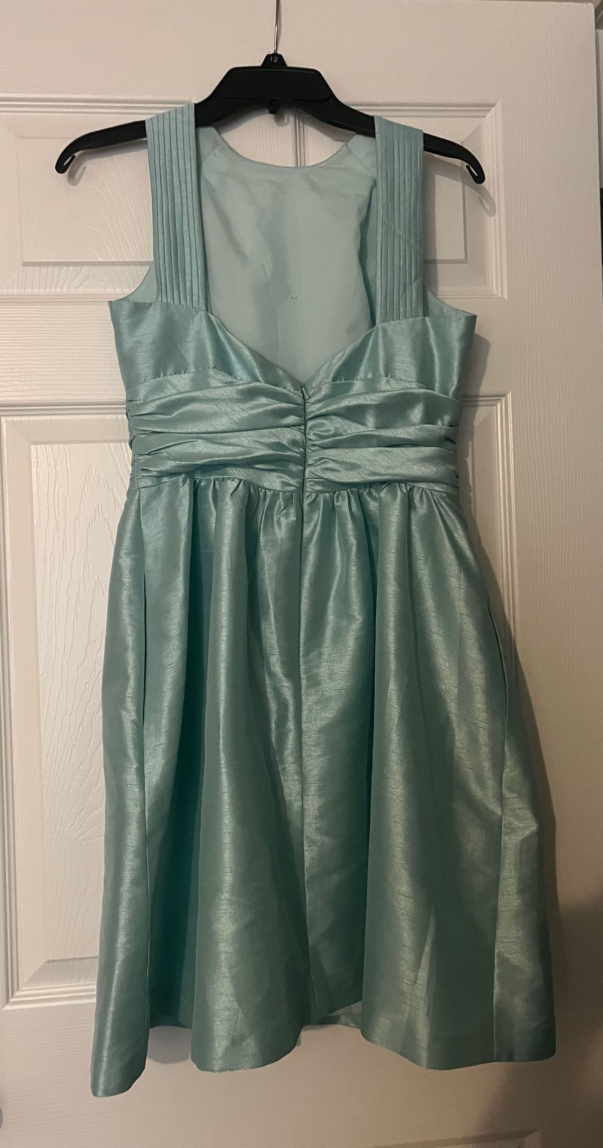 Size 8 Prom High Neck Light Blue Cocktail Dress on Queenly