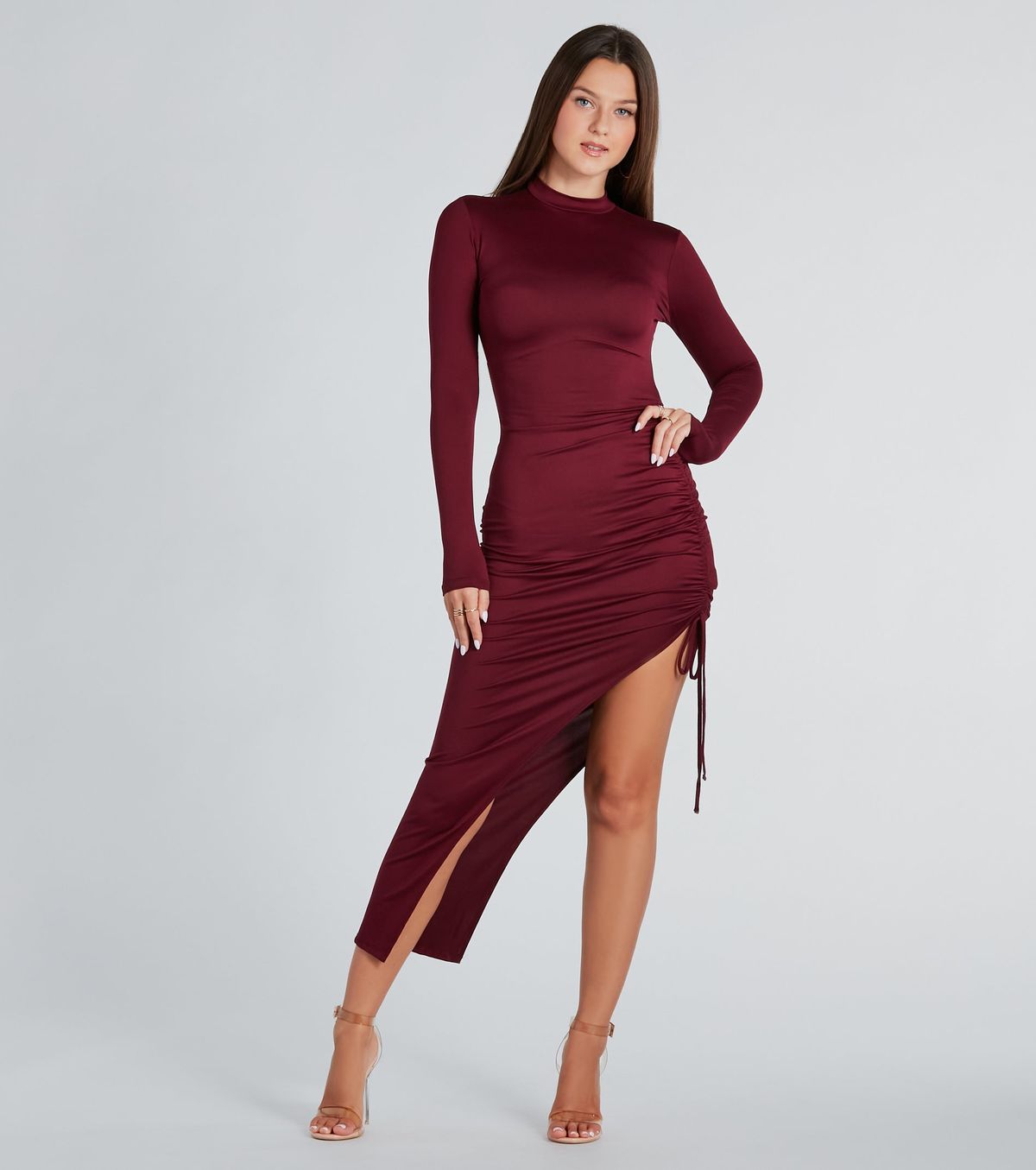 Windsor red hotsell long dress