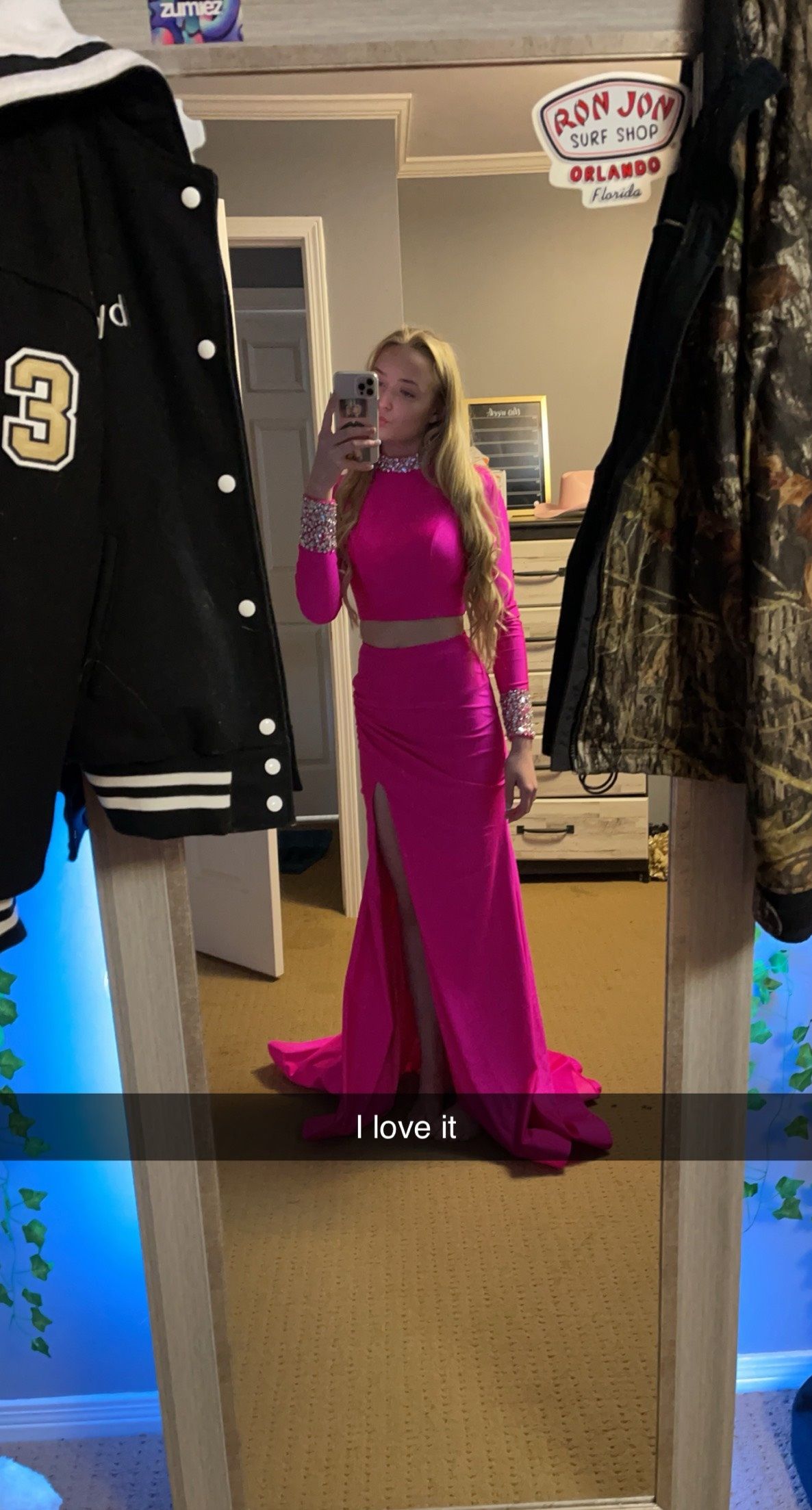 Rachel Allan Size 0 Prom Long Sleeve Pink Floor Length Maxi on Queenly